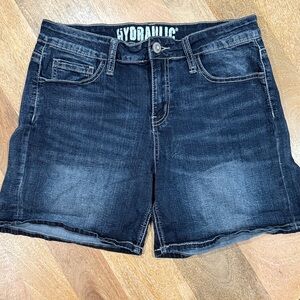 Hydraulic Women's Deep Indigo Jean Shorts